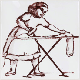 Paula Rego - Menina a passar a ferro