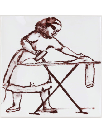 Paula Rego - Menina a passar a ferro