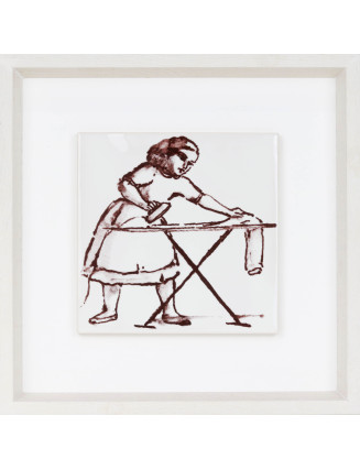 Paula Rego - Menina a passar a ferro Paula Rego - Menina a passar a ferro