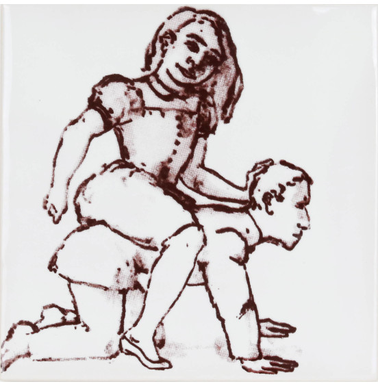 Paula Rego - Menina às cavalitas