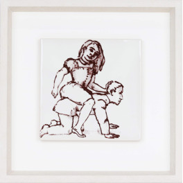 Paula Rego - Menina às cavalitas