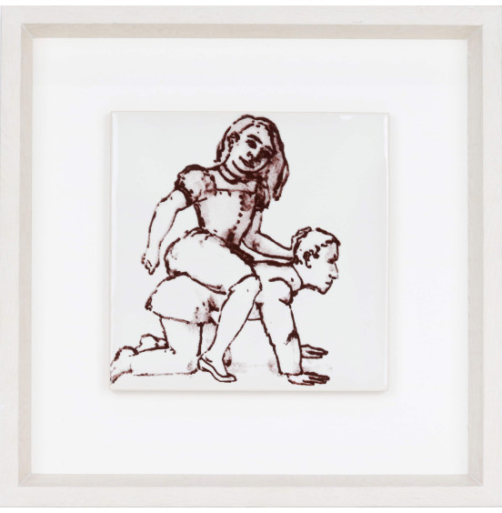 Paula Rego - Menina às cavalitas