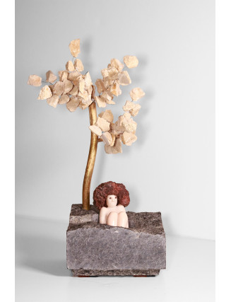 Carlos Rodrigues - Menina à sombra da árvore