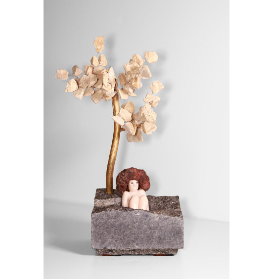 Carlos Rodrigues - Menina à sombra da árvore