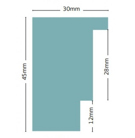 PRETA MATE 3x4,5cm