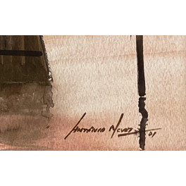 António Neves - Moliceiro Verde
