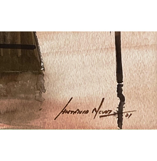 António Neves - Moliceiro Verde