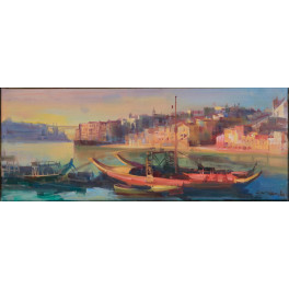 David Levy Lima - Barco Rabelo, Porto