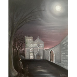 José Perales - Mosteiro de S. Pedro de Cête à noite