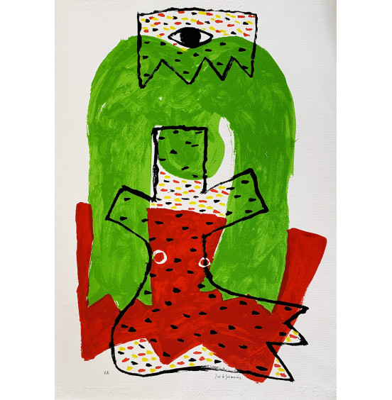 José de Guimarães - Personagem verde