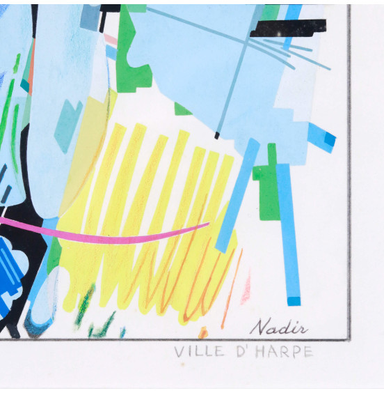 Nadir Afonso - Ville D'Harpe