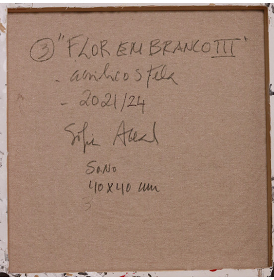Sofia Areal - Flor em Branco III
