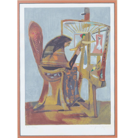 Arpad Szenes - Vieira da Silva no atelier