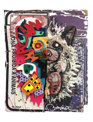 Bordalo II - Half Hedgehog