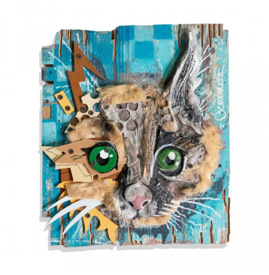 Bordalo II - Baby Lynx