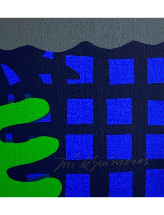 José de Guimarães - Mulher ao espelho