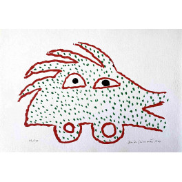 José de Guimarães - Carro Vermelho
