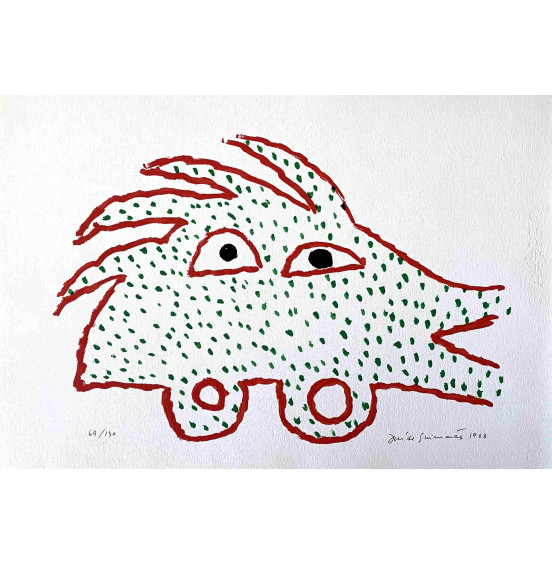 José de Guimarães - Carro Vermelho